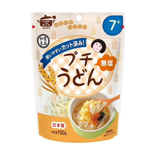 和寓良品寶寶無鹽烏龍麵100g(7個月以上可吃)85108(無鹽無添加)