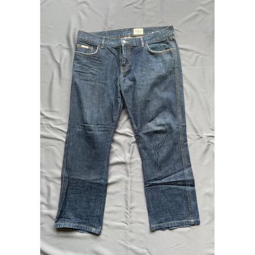二手古著Vintage Calvin Klein Jeans直筒牛仔褲 SZ 34x34