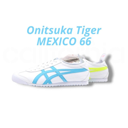 ?Onitsuka Tiger 鬼塚虎-鴛鴦藍綠色 MEXICO 66 休閒鞋 男女通用款