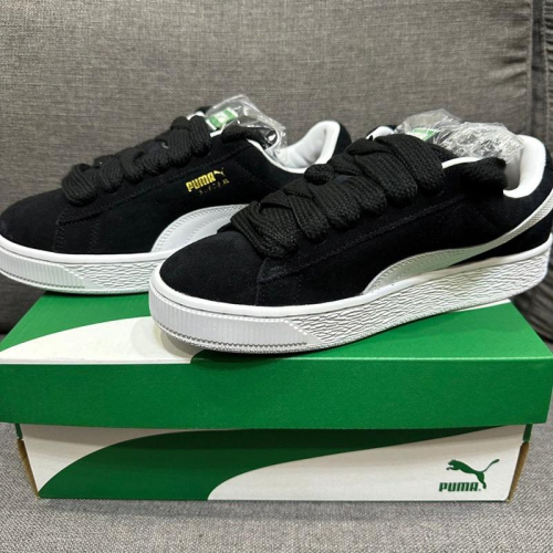 【全新】PUMA Suede XL 休閒運動鞋 黑 US6.5 24.5號