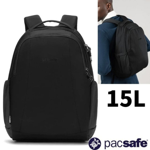 【Pacsafe】送》防盜 後背包 15L LS350 Metrosafe 13吋筆電 電腦背包 40134138