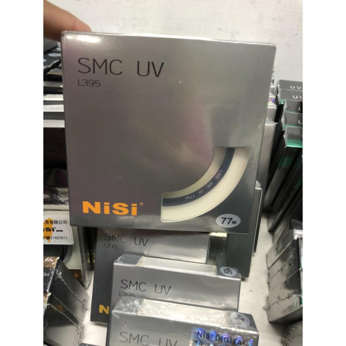 NiSi 耐司 SMC UV L395 雙面多層防水光學玻璃鍍膜濾鏡 (37mm) 真正可以隔絕UV紫外線