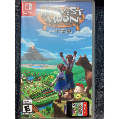 ￼《二手現貨》NS Switch 豐收之月 一個世界 英文版 經營牧場 養成遊戲