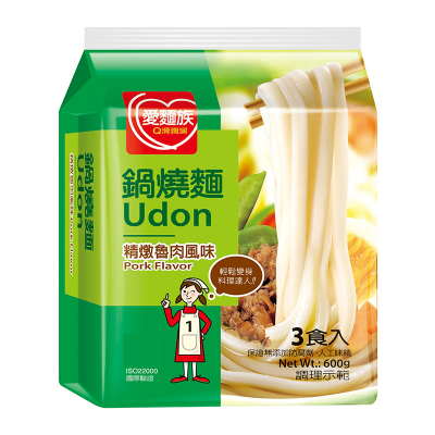 【康達盛通】愛麵族鍋燒麵精燉魯肉風味量販包