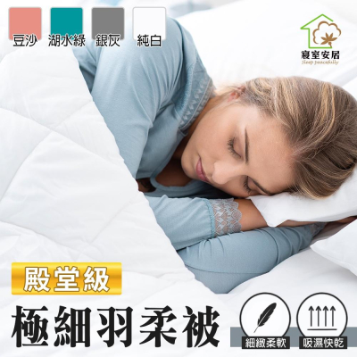 現貨 免運 ｜ 殿堂級 3KG極細手感羽柔被 ｜ 禦寒新品 多色任選 ｜ 棉被 羽柔被