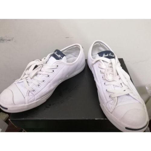 CONVERSE Jack Purcell LP 特仕款 全白 開口笑 荔枝皮 156379C24號
