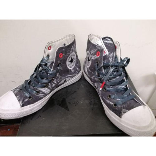 Converse Chuck Taylor ll帆布鞋 中性款 黑 24.5