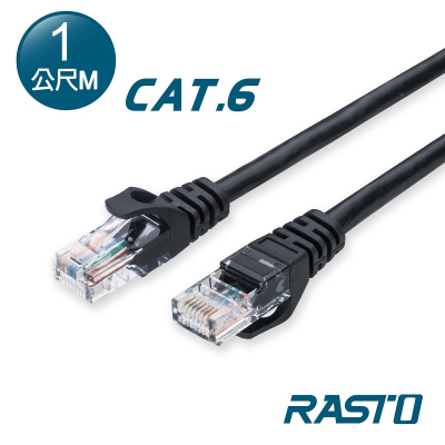 【康達盛通】RASTO REC3 超高速 Cat6 傳輸網路線-1M