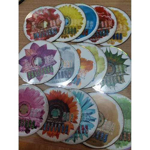 絕版品寶麗金音多俱樂部VIDEO CD卡啦Ok大全套完整版15片入VCD張學友譚詠麟裘海正黎晶張真黃安黎明陳昇葉蒨文楊林