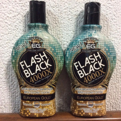 ?閃光黑EG European Gold 4000x 金色歐洲 助曬乳液 户外/ 日曬機 DHA 古銅色助曬乳 助曬油