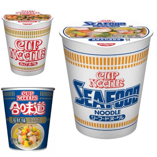 日清CUP NOODLE杯麵 海鮮味/鮮蝦味/合味道 現貨