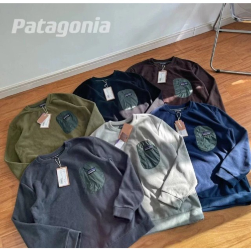 ?星光衫悅?Patagonia巴塔哥尼亞 戶外雙抓絨圓領搖粒絨衛衣 男女 情侶 打底上衣a03