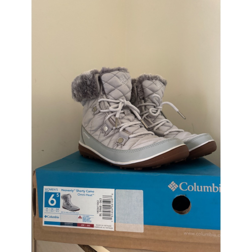 全新 哥倫比亞 Columbia 保暖 雪靴 23.5 US6.5
