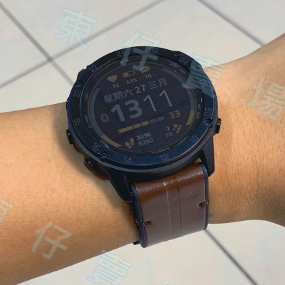 [東仔賣場] garmin fenix 7 pro 7X tactix 7 epix pro 皮革矽膠 複合 快拆錶帶