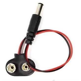 ►115◄Arduino 9V 電池扣含線12CM 連接 DC2.1電源插頭 Arduino UNO 均適用