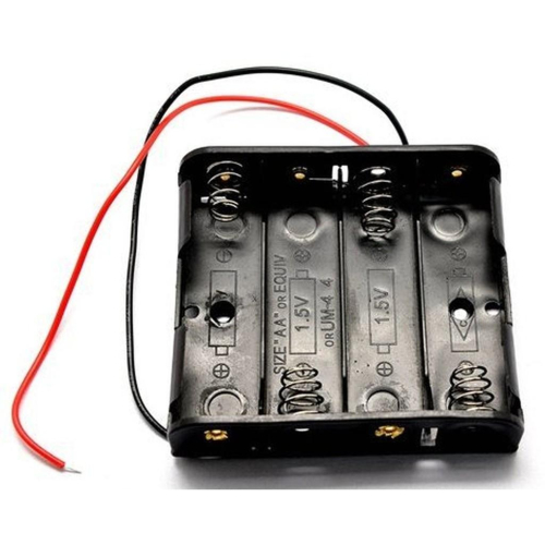 ►513◄3號 AA 4節電池盒 6V電池盒 附引線 DIY 1.5Vx4個