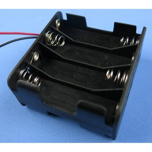 ►515◄3號 AA 8節雙層電池盒 12V電池盒 附引線 DIY 1.5Vx8個