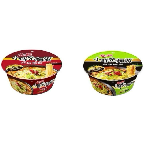 統一麵小時光麵館 花椒擔擔湯麵/青蔬椒麻乾麵 現貨
