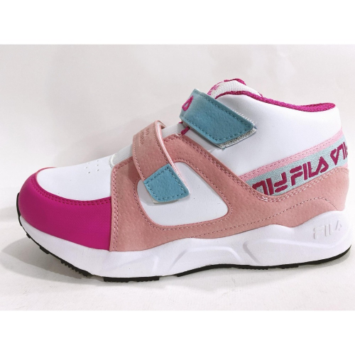 金英鞋坊~ FILA 女童 第2代全方位穩定系列機能慢跑鞋 台灣製造 3-J407W-533-粉黑 超低直購價950元