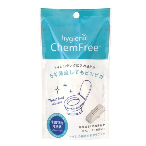 【預購】日本製 素數 ChemFree馬桶防汙淨石