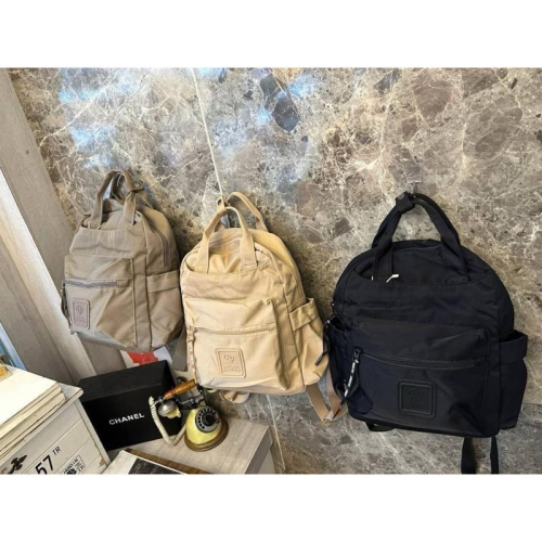 ?現貨【?? Tanned】【保固】|韓國 手提拉鍊後背包?正韓貨 防水包 電腦包 多功能背包