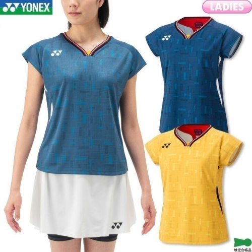 (預購)日本代購 YONEX 2025SS 20917 羽球服 比賽服 選手服 女用 日本境內版 合身款