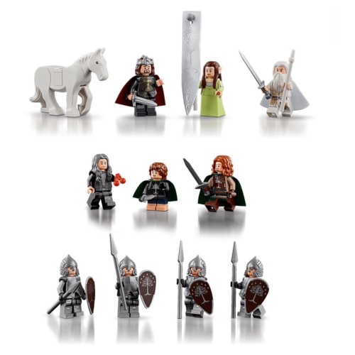 LEGO 11377 拆售 樂高 白城 人偶 有盒書 全新