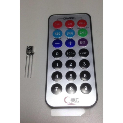 ►76◄21鍵 紅外線遙控器(含電池)+接收(HX1838) Arduino 8051
