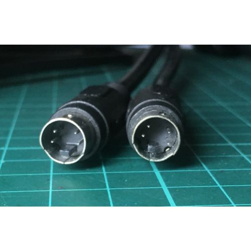 MINI DIN 公對公 訊號線 連接線 1.6M
