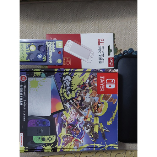 Switch OLED款式 斯普拉頓3特仕主機 含配件