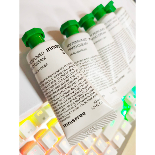 INNISFREE 我的香氛護手霜 MY PERFUMED HAND CREAM 30ml 花果香 麝香 清新 草本