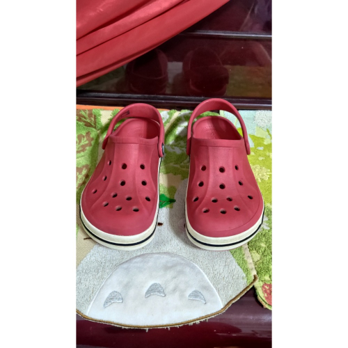 Crocs 卡駱馳 中性 20公分 紅色 J1 680