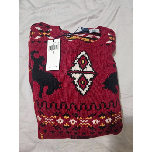 Polo Ralph Lauren 紅毛衣 S