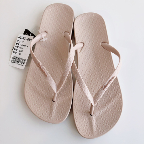 ?*Ipanema*巴西人字素面拖鞋(人體工學 彩虹鞋 tancolors 人字夾腳拖鞋) 卡其 8259120660