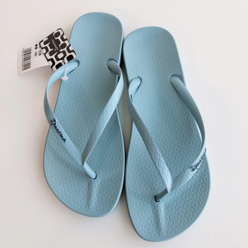 ?*Ipanema*女生巴西拖鞋(人體工學 彩虹鞋 tancolors 人字夾腳拖鞋) 淺藍 8259124957