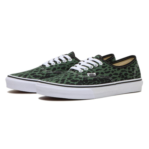 [unclev1966] 代購 Vans Authentic Jp X WACKOMARIA 綠色 豹紋 聯名 滑板鞋