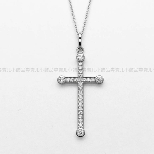 JL小飾品專賣❤ RoyalDamon 羅亞戴蒙 不鏽鋼項鍊 男女皆可(滿鑽十字架)