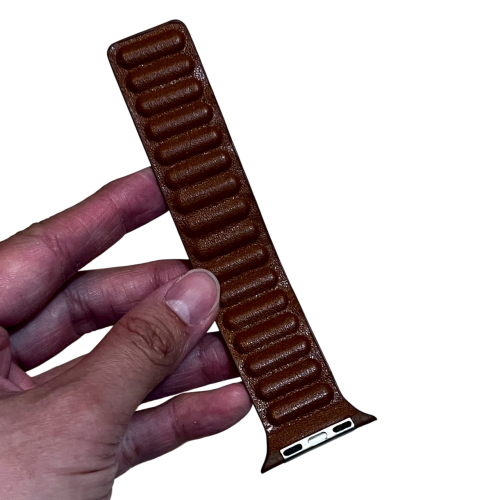 ❮二手❯ Apple Watch 磁性鏈紋錶帶 精細織紋/皮革磁吸錶帶 42/44mm共用 強力磁吸 不滑脫