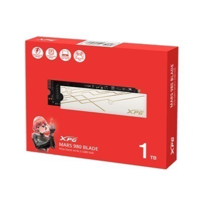 [含稅開發票] 威剛 XPG MARS 980 BLADE 1TB Gen5 PCIe SSD 5年保/固態硬碟