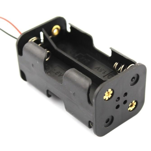 ►697◄3號 AA 4節 背對背 電池盒 6V電池盒 附引線 DIY 1.5Vx4個