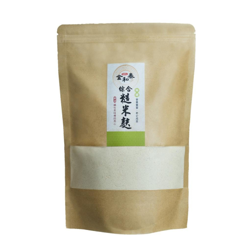 ?金和泰堅果?｜大量現貨? 綜合糙米麩(無糖) 健康穀粉 全素 綠拿鐵 早餐首選 嘉義 名產 養生 穀粉