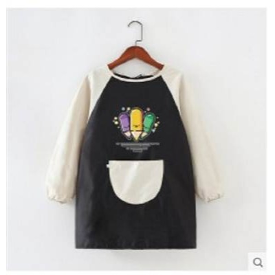 幼兒園兒童長袖圍裙