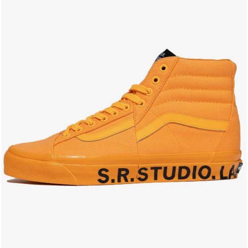[unclev1966] 代購 Vans X SRLA CLASH THE WALL OTW 螢光橘 聯名 高筒 滑板