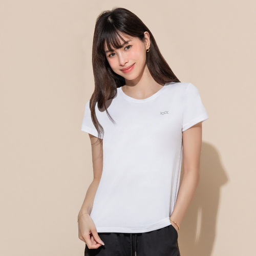 【WIWI】素面防曬排汗短版涼感衣(純淨白 女S-3XL)