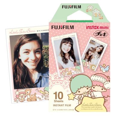 ?正品? 雙子星 底片 三麗鷗 FUJIFILM Instax mini 富士 拍立得 卡通 彩色 kikilala