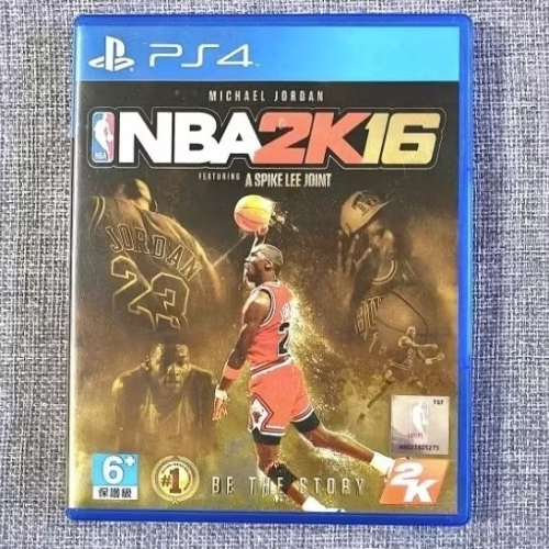 【小確幸】PS4 NBA 2K16 美國職業籃球賽 喬丹 黃金封面 2016 2K16 中文版 遊戲片
