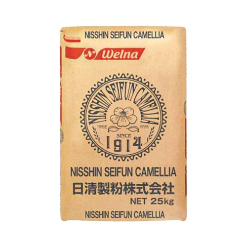 【柚子烘焙材料】日清製粉 山茶花強力粉 高筋麵粉 25KG 日清山茶花強力粉 日清高筋麵粉 日本麵粉 山茶花麵粉 烘焙
