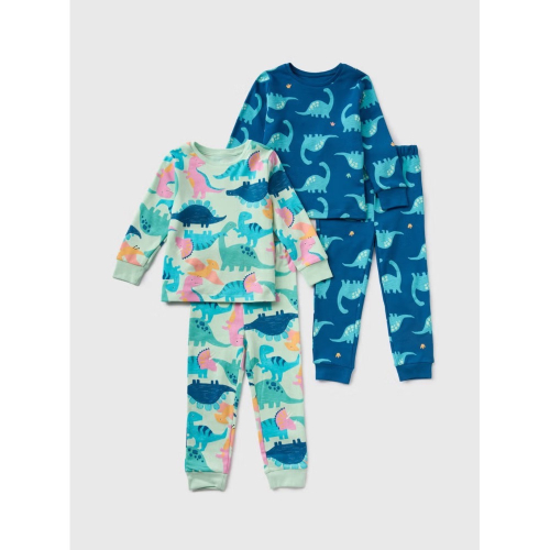 現貨?80-86cm英國??Matalan 恐龍?睡衣套組12-18m
