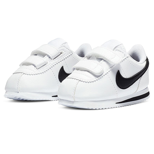 【大力好物】休閒鞋 小童 童鞋 阿甘鞋 魔鬼氈 運動鞋 CORTEZ BASIC SL TDV 白黑 904769102