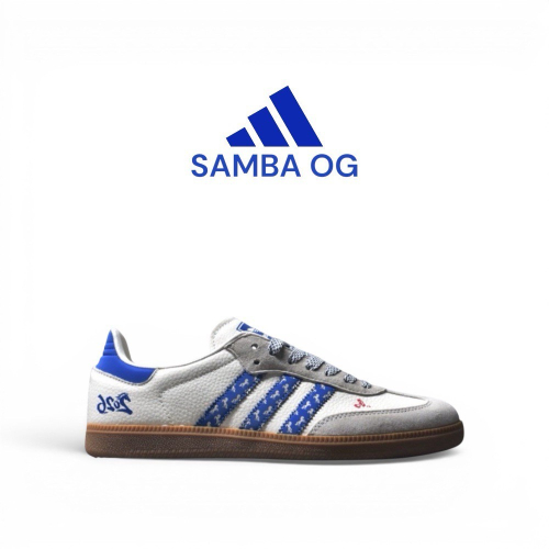 ?adidas SAMBA OG 馬年限定款運動休閒鞋｜藍白色｜黑色｜白色｜焦糖底｜皮革｜麂皮｜男女款通用鞋｜休閒鞋｜
